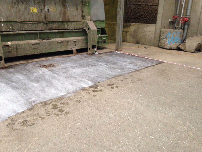 Betonboden tiefenhydrophobiert